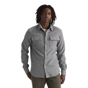 The‎ North Face Shirt Mens 2XL Gray Flannel Arroyo Button Up Pockets Cotton